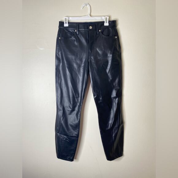 Veronica Beard Debbie High Rise Vegan Leather Pants - size 8/29‎ - Picture 3 of 7